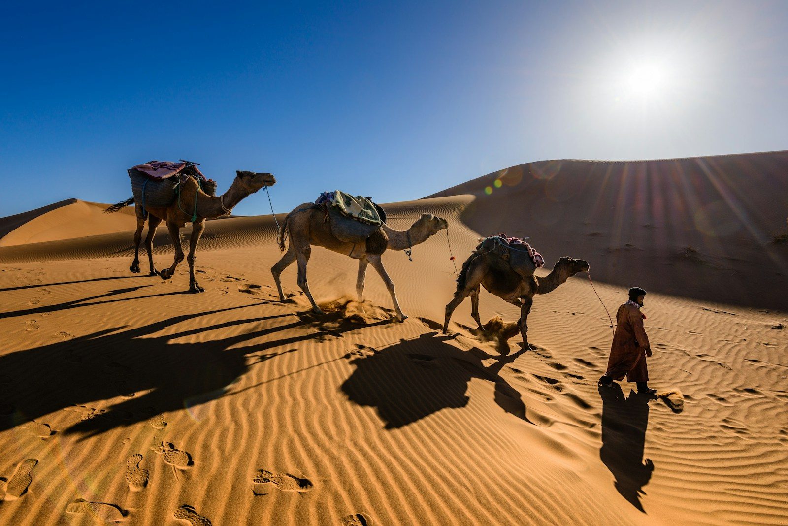 Morocco vacation in the Sahara Desert