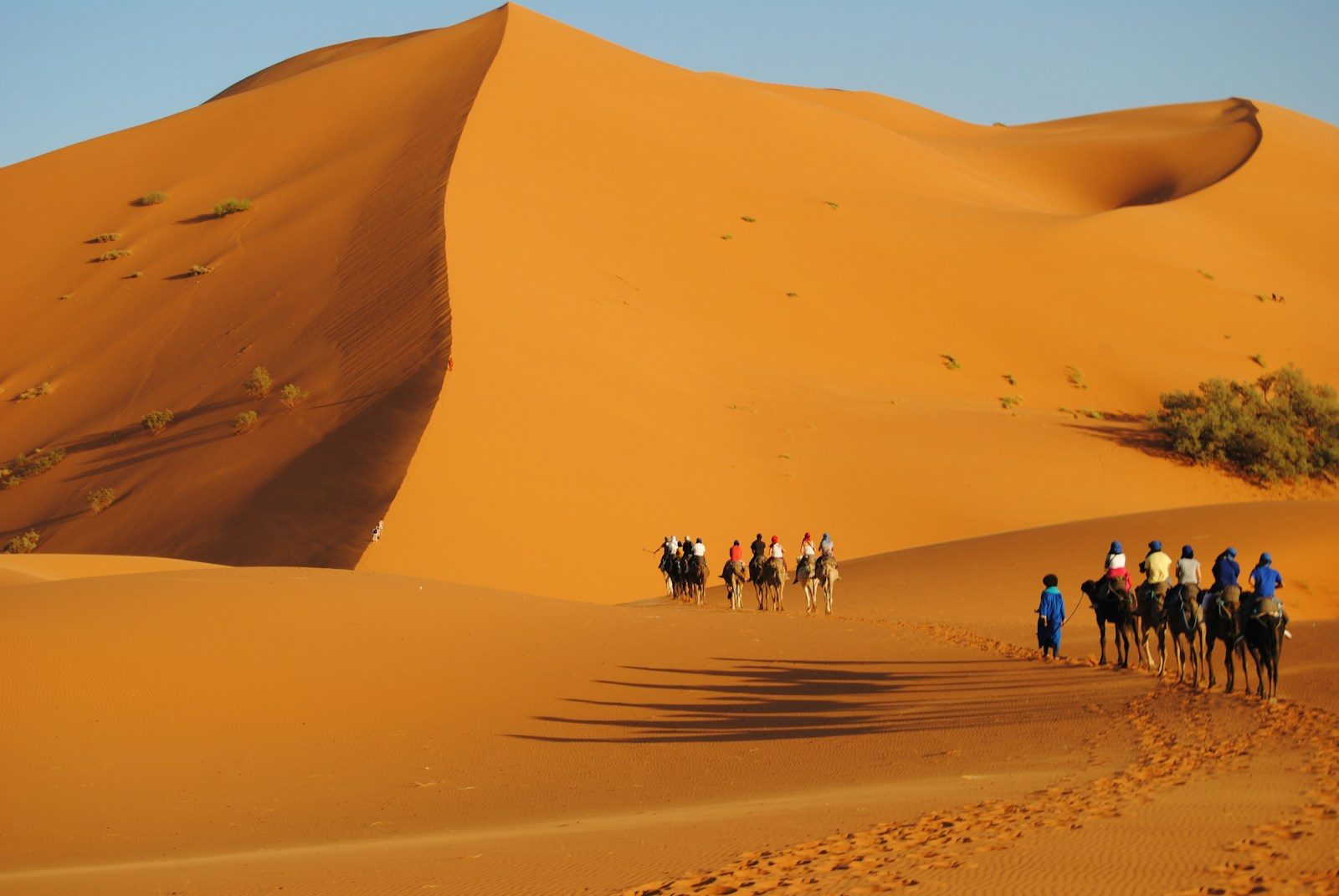 Morocco tour package with camel trekking in the Sahara Desert